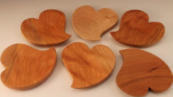 Permalink to: Featured: Heart Shaped Shallow Bowls by Rita Duxbury