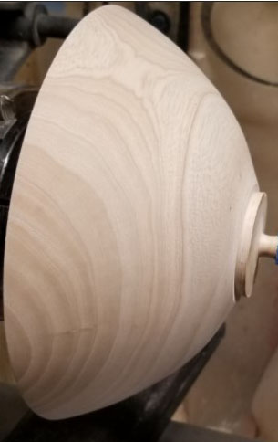 Pre-finished bowl