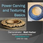 Power Carving and Texturing Basics by Matt Harber