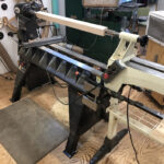 Makeshift Lathe Extension with Howard King