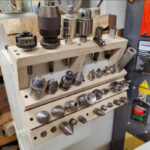 Morse Taper Centers Rack by Paul Hannaby