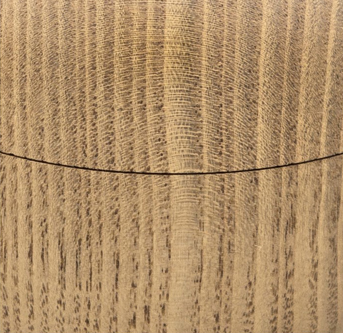 Sample of aligning of grain