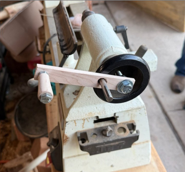 Lathe Drilling Helper by Bob Grinstead