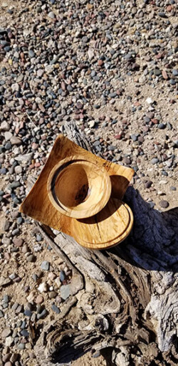 Spalted Elm Jewelry Caddy by Dane