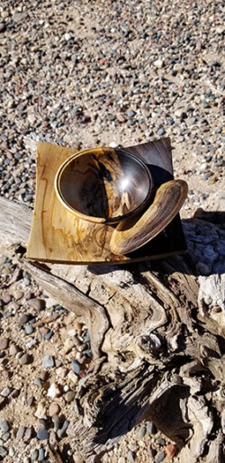 Spalted Elm Jewelry Caddy by Dane