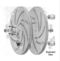 Exploded View of Longworth Chuck