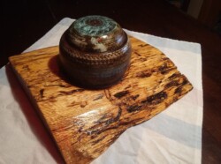 Box with texturing by George Luntford