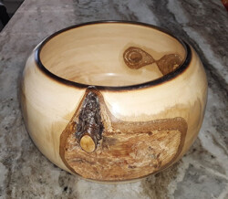 River Birch Bowl by Robert Clark