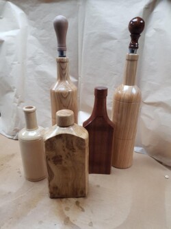 Bottles and Decantors by Martin Clarkson