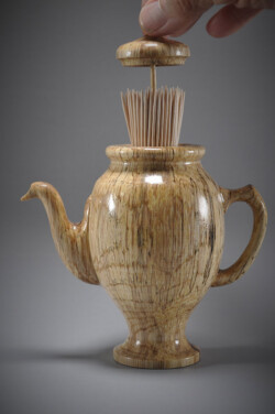 Teapot toothpick holder by Bill Goff