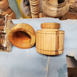 Threaded Lid Box by Chris Caul