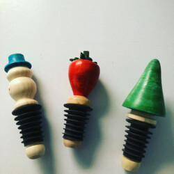 bottle Stoppers by Clint Leger