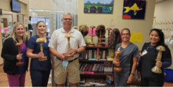 22 Wigstands donated by Glenn Dornak