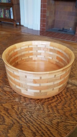 Segmented Bowl by R Max Woolsey Jr