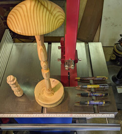 Wig Stand by Karl Geary