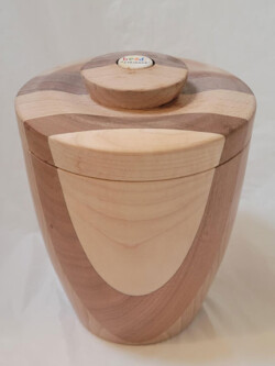 Segmented Jar by Bob Moffett