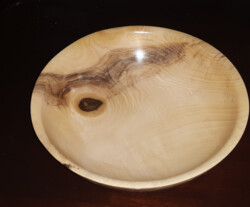 Crabapple Bowl by Robert Clark