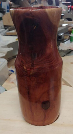 Cedar Vase by Tim Hatch