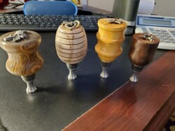 Bottle Stoppers by Gary Hoffman