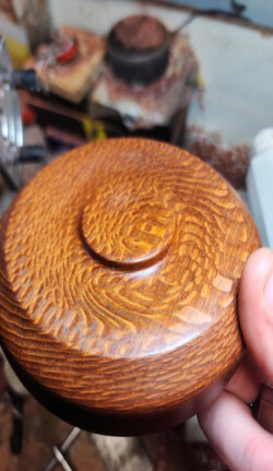 Lacewood box by Kay Gee