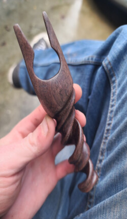 Spiral turning by Kay Gee