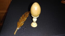 Egg on pedestal by Heather Budarick