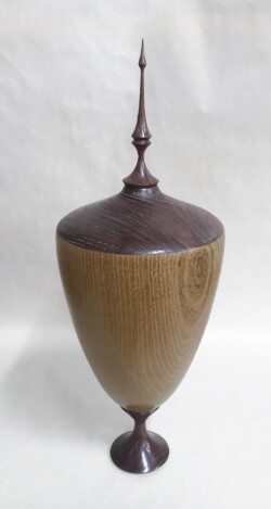 Box with finial by Howard King