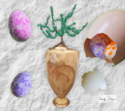 Decorative urn by Enzo Palladino