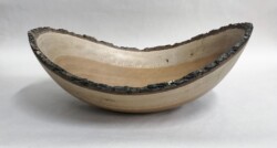 Natural edge bowl by Howard King