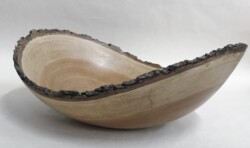 Natural edge bowl by Howard King