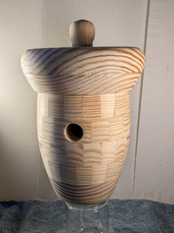 Large birdhouse by John Koscinski