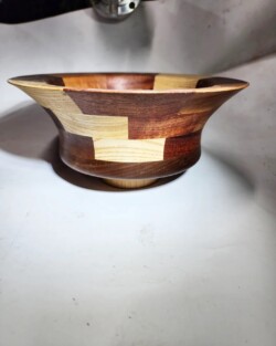 Segmented bowl by Jon Moore