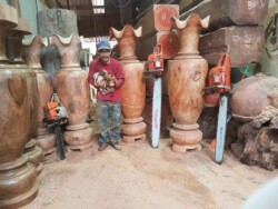 Giant turnings by Pham Phuong Pham Dung