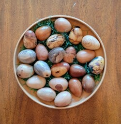 Egg display by Waukeene Vinson