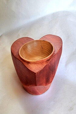 Heart bowl by Jon Moore
