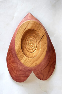 Heart bowl by Jon Moore