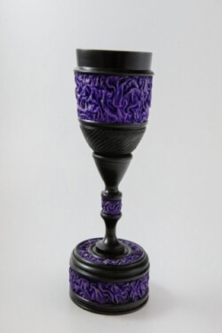 Fabric decorated Chalis by Kevin McAlister