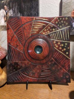 Square bowl by Kelly Shaw